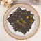 20 Black 13x13 in Dinner Paper NAPKINS Gold Happy Birthday Design Party Events